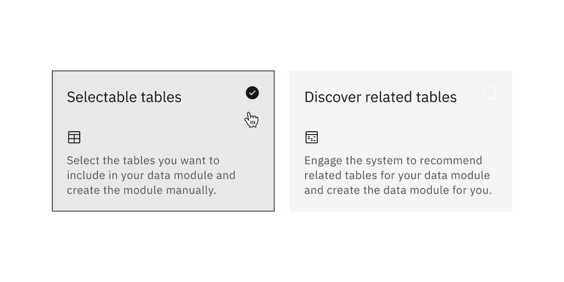 Single-select tile feature flag disabled